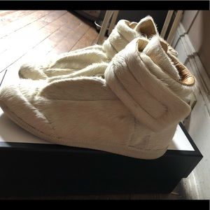 maison margiela calf hair Tennis